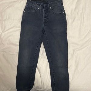 Black skinny lucky jeans.